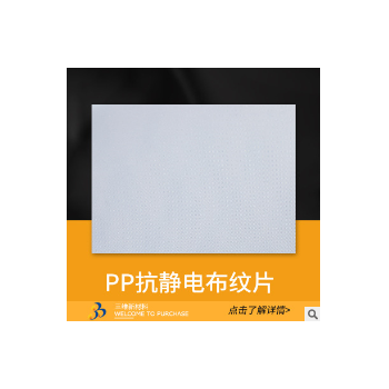 PP抗靜電布紋片 pp板材 電阻墊片 pp片材 質量可靠 量大價優