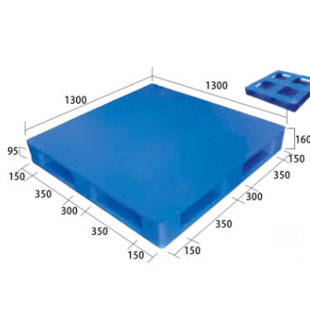 1210平板田字塑料托盤內(nèi)置鋼管地臺板堆垛托盤佛山東莞塑料托盤