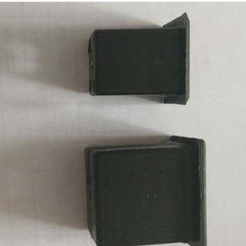 塑料配件護欄配件塑料底堵規格防護欄塑料直通連接件配件配件