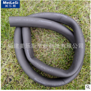 光面nbr橡塑發泡海綿管 華美復合鋁箔橡塑管 壓花實心保溫橡塑管