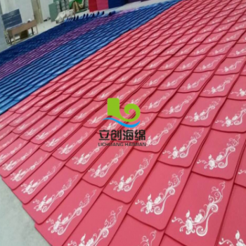 訂制生產 NBR瑜伽墊片材 彩色NBR橡塑發泡卷材 高阻燃CR橡膠海綿