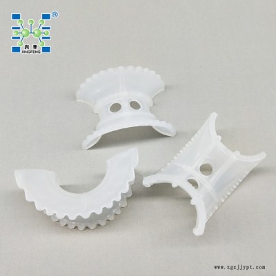 供應塑料矩鞍環填料PP RPP PE  PVDF矩鞍環 異鞍環 等 PP矩鞍環