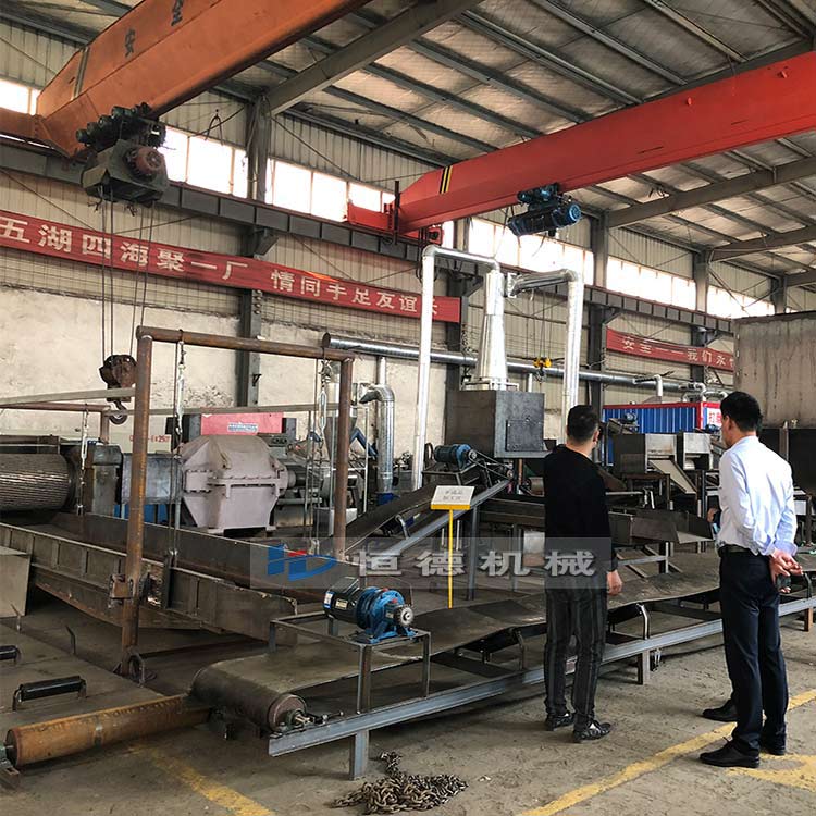 黑龍江大興安嶺廢舊輪胎破碎加工設備價格恒德機械