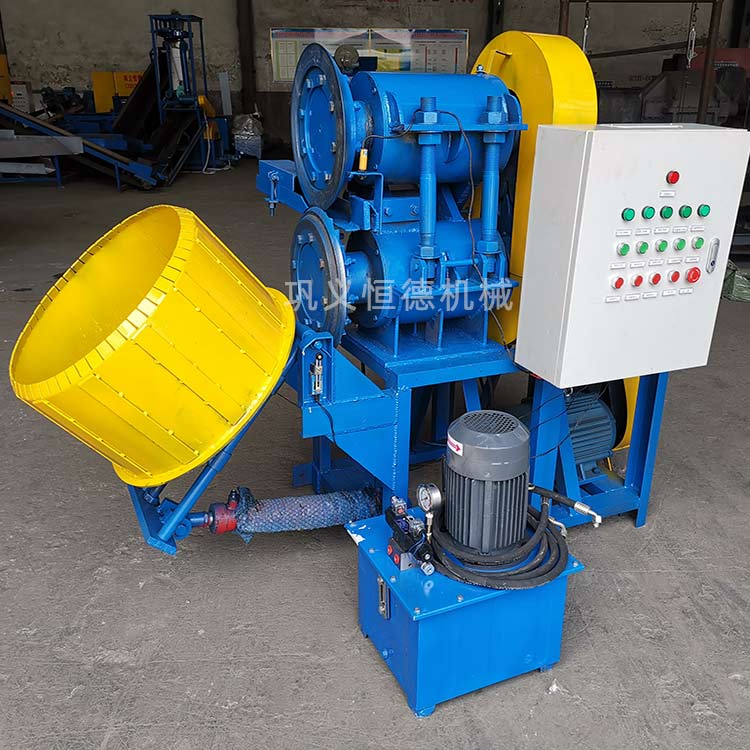 陜西安康廢舊輪胎破碎加工設備廠家報價恒德機械