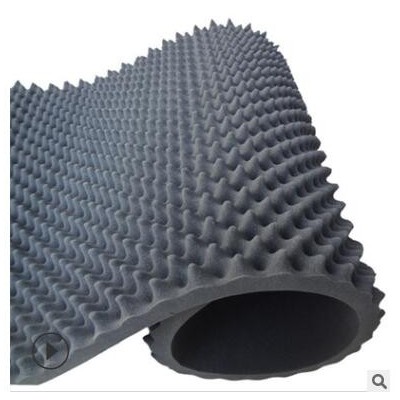 現(xiàn)貨供應黑色雞蛋綿 隔音消音海綿 可帶背膠 5公分厚