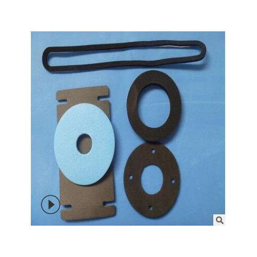 工廠供應黑色CR氯丁橡膠墊片 防塵阻燃沖壓成型