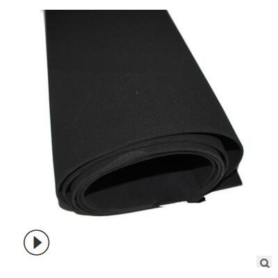 廠家供應50mm黑色CR氯丁橡膠阻燃耐撕拉配電機密封橡膠