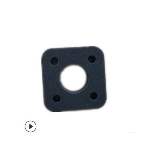 供應黑色耐磨橡膠海綿氯丁橡膠CR橡膠密封墊片