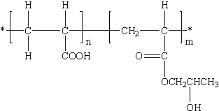 丙烯酸-**共聚物 T-225 結(jié)構(gòu)式