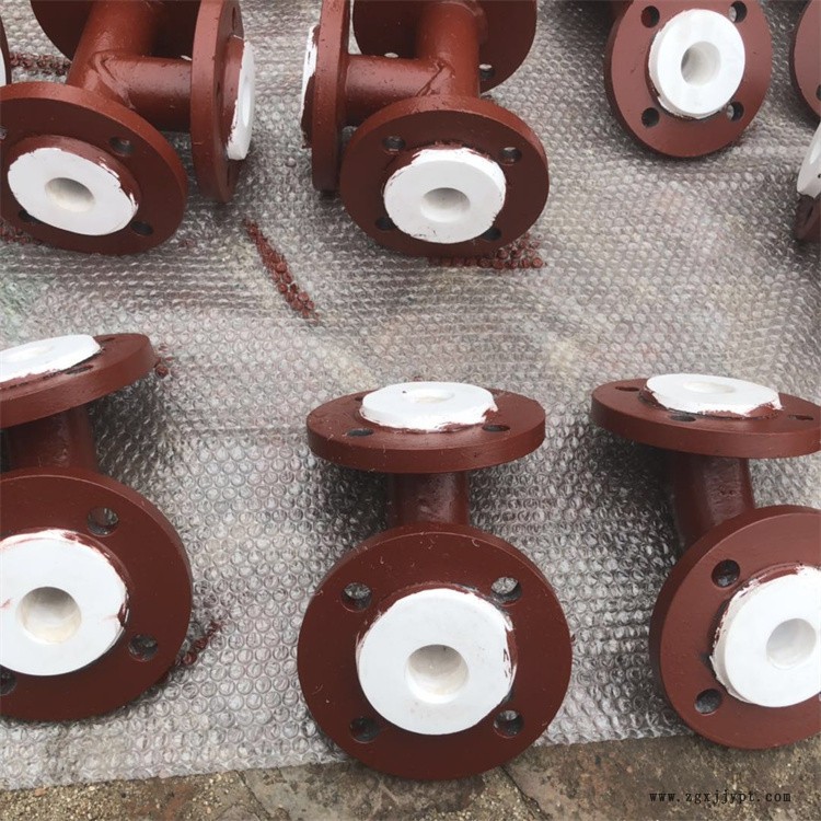 鑫業管道生產 內襯PTFE彎頭現貨 襯四氟耐酸彎頭