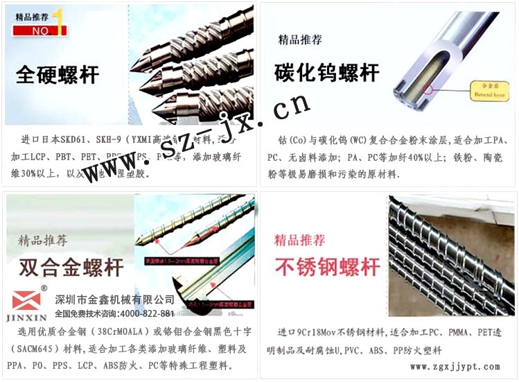 abs再生料造粒機螺桿的影響_注塑機螺桿材質_65熔噴布機單螺桿 abs再生料造粒機螺桿的影響_注塑機螺桿材質_65熔噴布機單螺桿