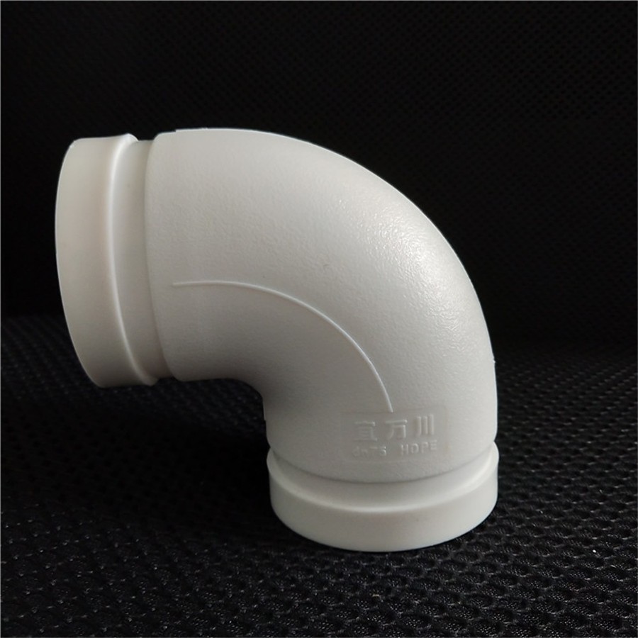 HDPE超靜音排水管-內蒙古HDPE螺口承插排水管FRPP法蘭承插靜音排水管宜萬川