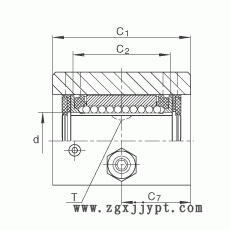 INA直線球軸承及軸承座單元 KGXO08-PP, 自調(diào)心的開(kāi)式直線球軸承及軸承座單元，帶密封