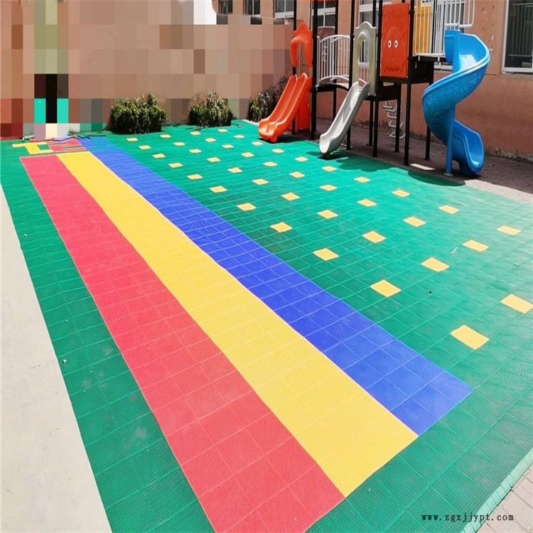 鶴壁 游樂(lè)場(chǎng)懸浮地板 PP懸浮式拼裝地板 廠家