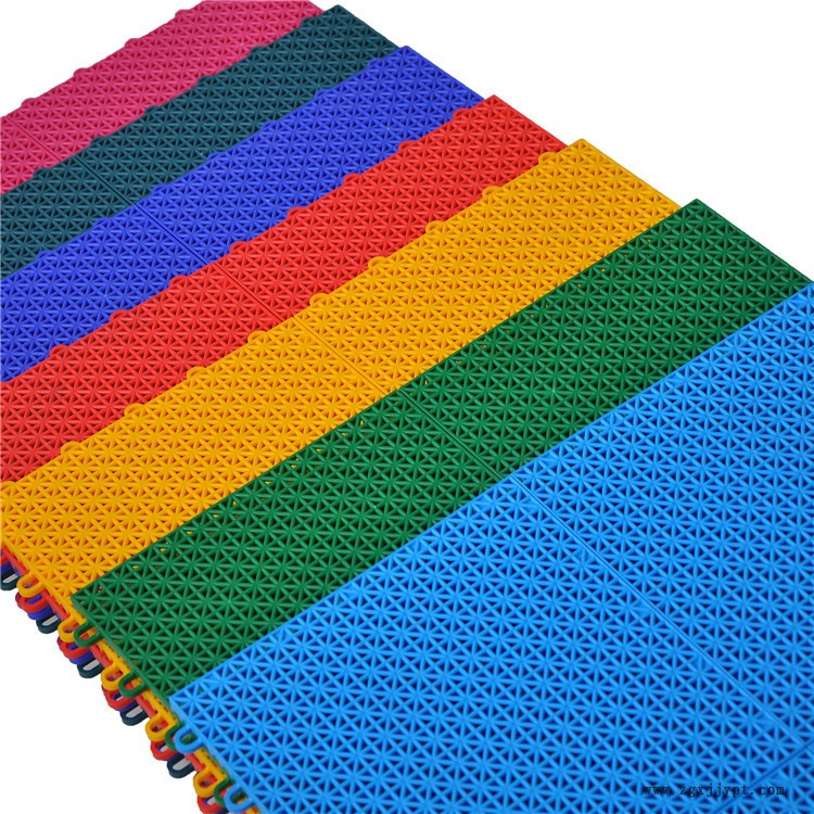 延安 籃球場拼裝地板 PP懸浮式拼裝地板 源頭廠家