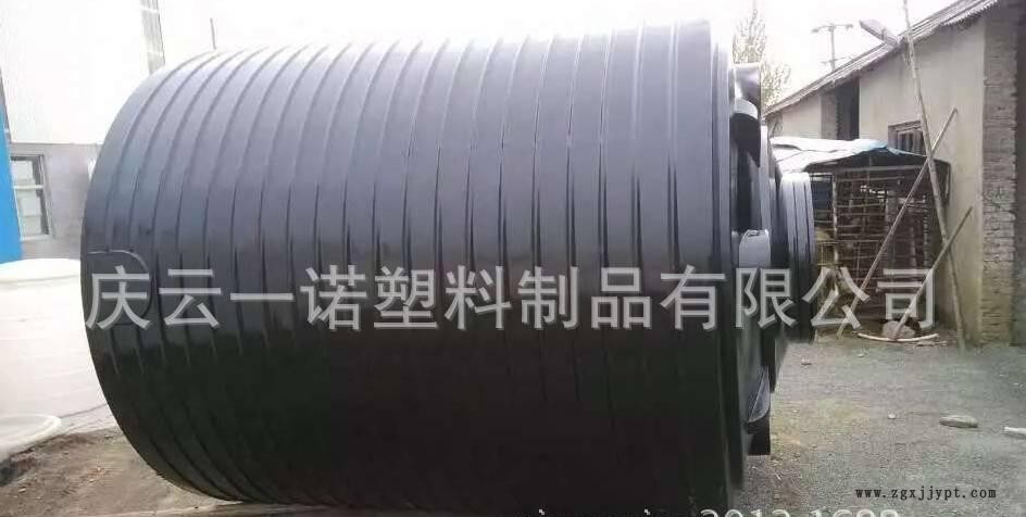 新磨具外加強(qiáng)筋10噸滾塑容器塑料桶，10噸大型水塔塑料桶廠家示例圖2