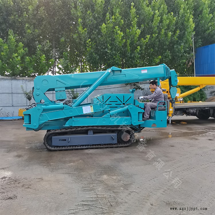 科特威爾機械橡膠履帶履帶起重機 現貨履帶吊車小型生產廠家