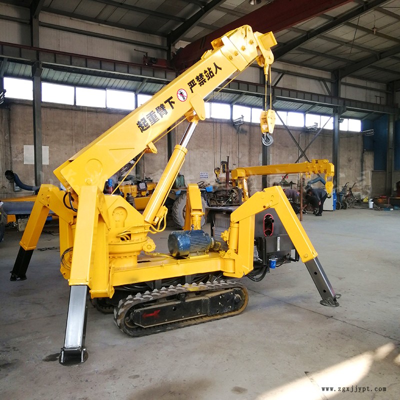 現貨供應橡膠履帶蜘蛛吊車 科特威爾幕墻安裝蜘蛛吊車生產定制