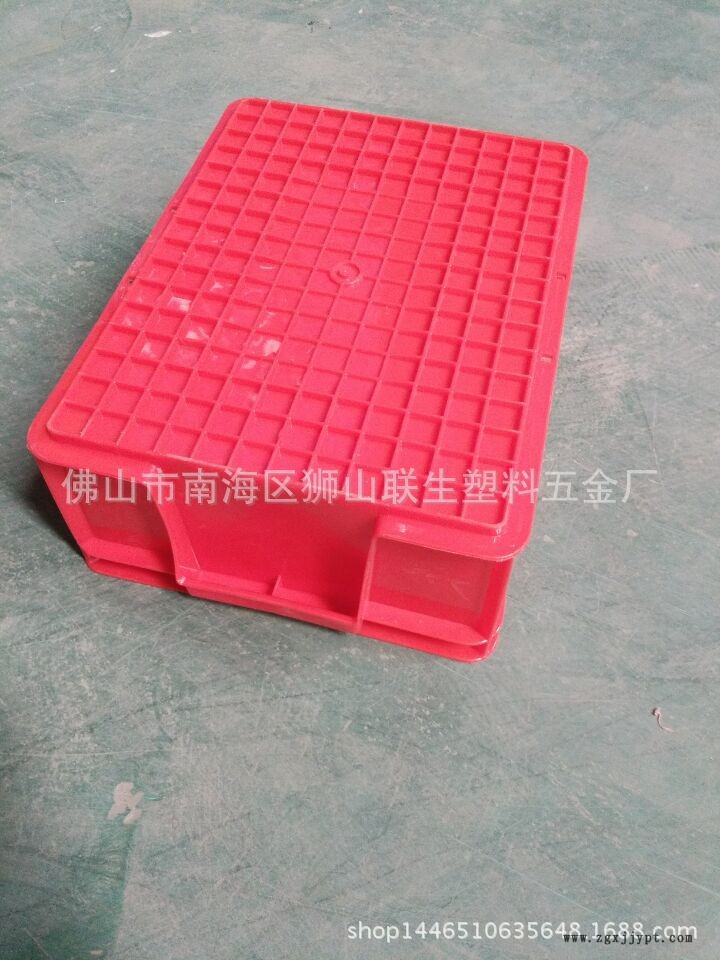廣東塑料周轉箱 AA3#箱 五金專用周轉箱 全新PE料 340*265*130示例圖2
