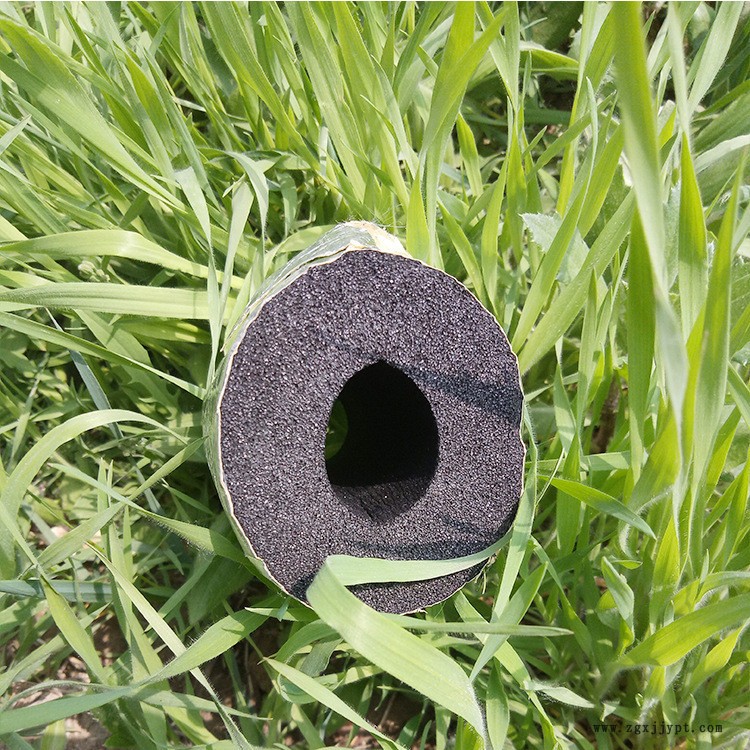 鼎諾 廠家直銷 鋁箔橡塑管 橡塑保溫管 B2級橡塑海綿管