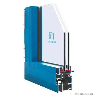 上海門窗 鋁合金門窗設  藍斯系統  LCP/LMP70平開門窗