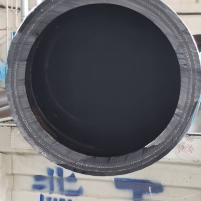 景聯 廠家供應 泥漿吸排水大口徑鋼絲橡膠管 鋼絲骨架耐磨管 法蘭膠管