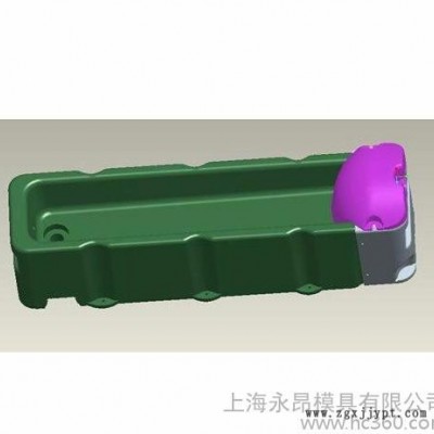 保溫畜牧業飲水槽 恒溫電加熱飲水槽 犢牛島 多頭飲水槽滾塑模具