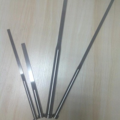 供應模具配件  【SKD61系列頂針   司筒   托針（雙節頂針）  扁頂