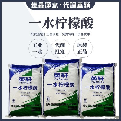 檸檬酸 佳鑫工業級一水檸檬酸 除垢清洗劑 足標含量現貨批發