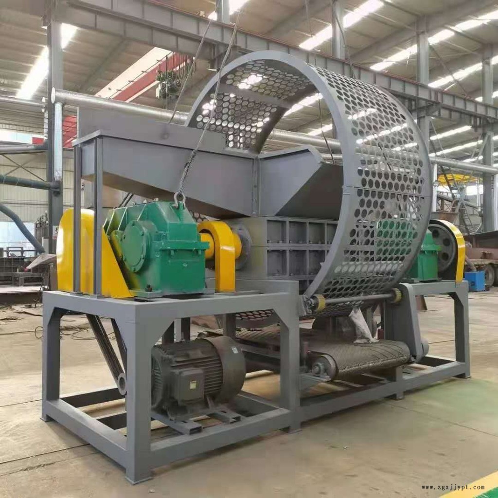 金屬撕碎機廠家廢舊輪胎撕碎機橡膠輪胎撕碎機廢舊撕碎機