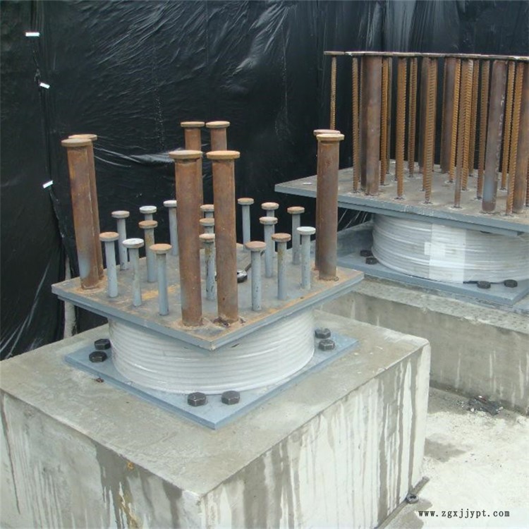 洛陽宜陽縣鉛芯橡膠支座_隔震橡膠支座單價