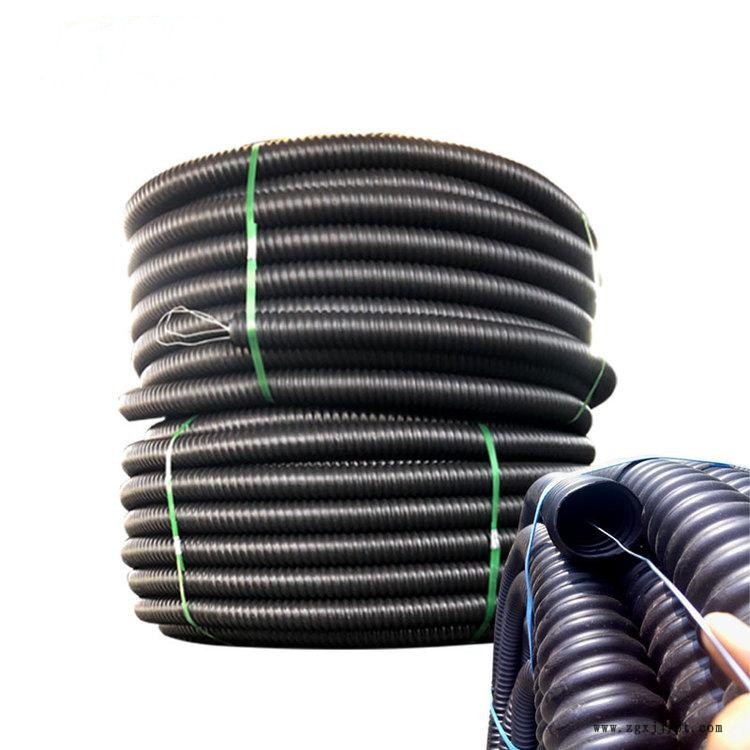 青島預應力波紋管 純原料PE塑料波紋管 高壓聚波紋管 大型廠家