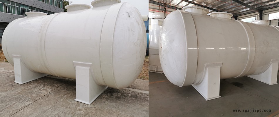明輝環保 聚丙烯密封臥式聚丙烯儲罐廠家定制
