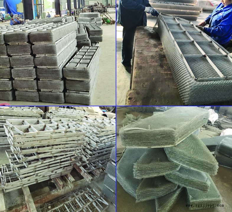 不銹鋼絲網除沫器生產現場 萍鄉澳榮