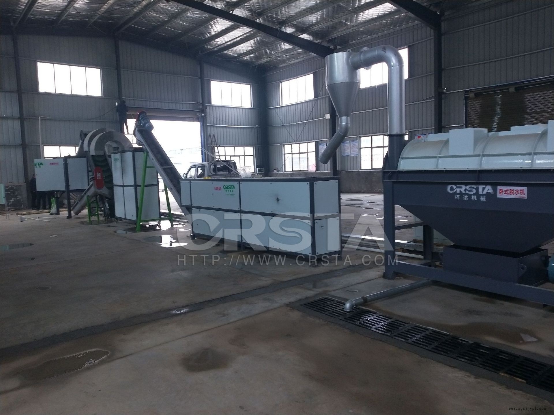 PE-PP破碎清洗分選線