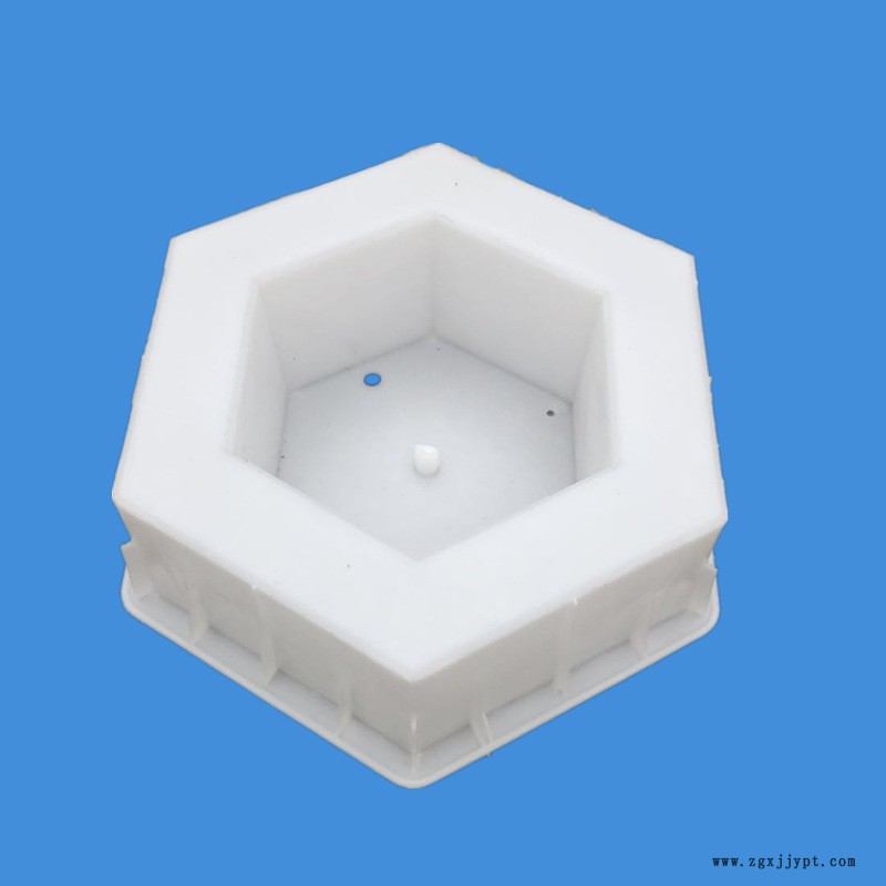 六角護坡磚塑料模具 混凝土六棱塊塑料模具 六邊形護坡磚塑料模具示例圖5
