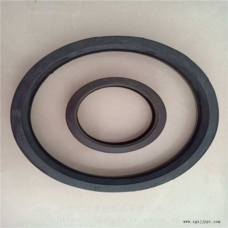 DN48卡箍密封圈@硅膠卡箍膠圈@三元乙丙溝槽密封圈廠