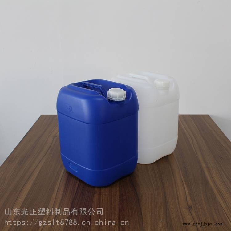 滄州25升催化劑桶 25升方形化工桶 全新堆碼塑料桶 光正