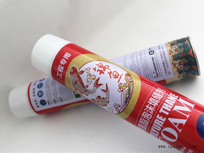 錦魚發泡劑 泡沫膠 填縫劑 填充劑 聚氨酯 膨脹劑 門窗發泡膠示例圖5