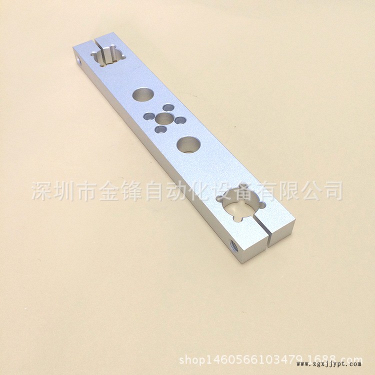 廠家直銷機械手配件 注塑機斜臂機械手引拔氣缸固定板 氣缸固定板示例圖3