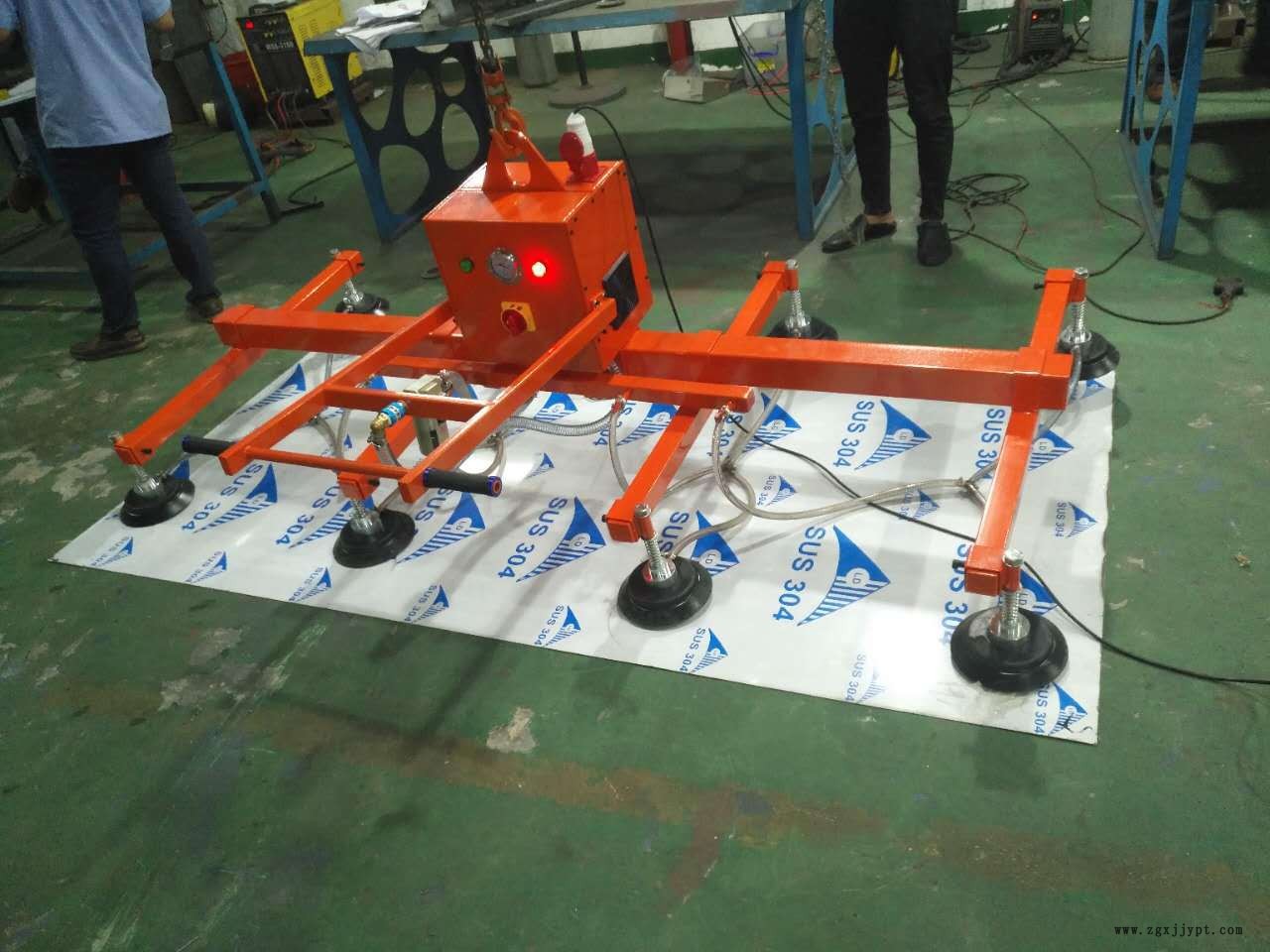 玻璃真空吸盤吊具 板材真空吸盤吊具 真空吸盤機械手金鋼掌吊具示例圖3