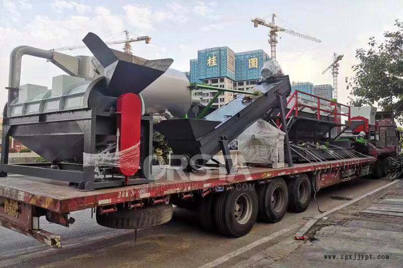 HDPE日雜料處理線出貨